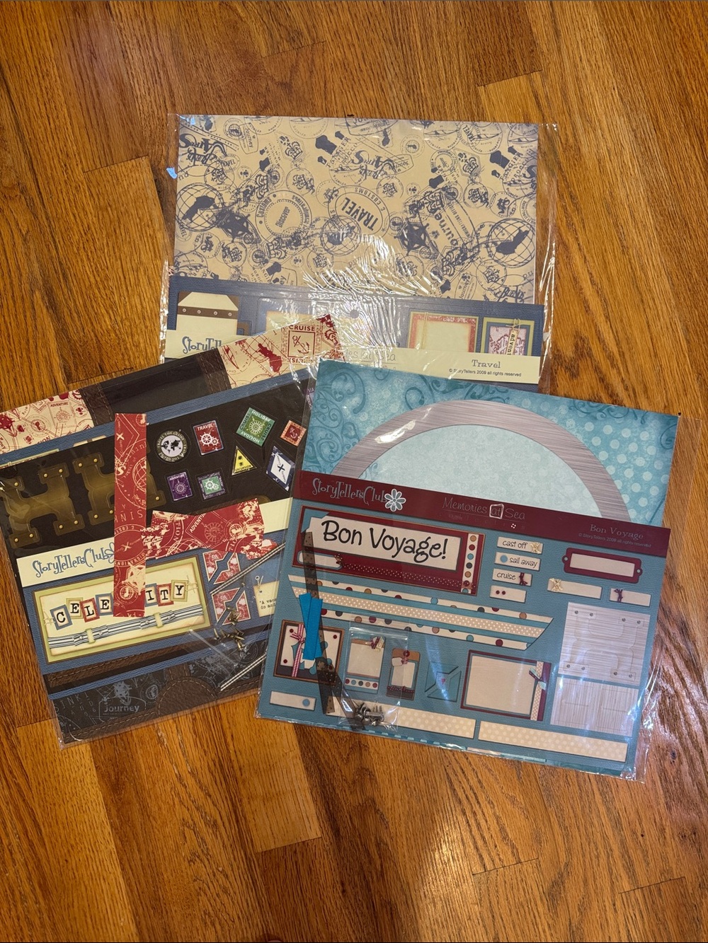Scrapbook Celebrity “Memories at Sea” kits